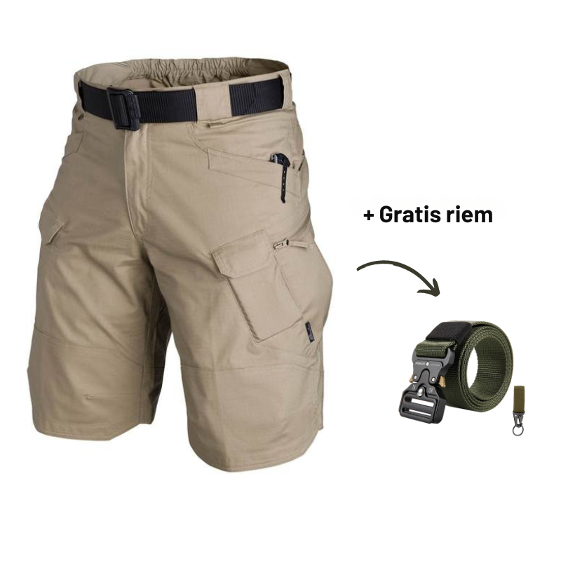 Cargo korte broek + gratis riem