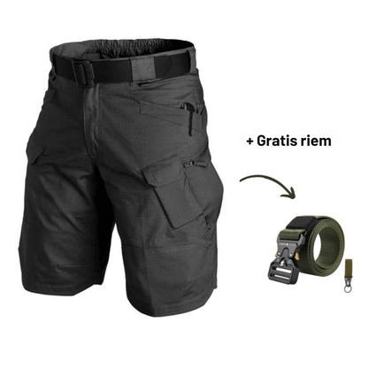 Cargo korte broek + gratis riem